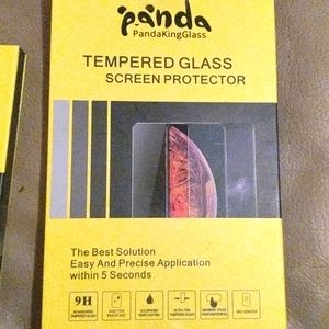 Panda tempered glass iPhone XS Max new in box